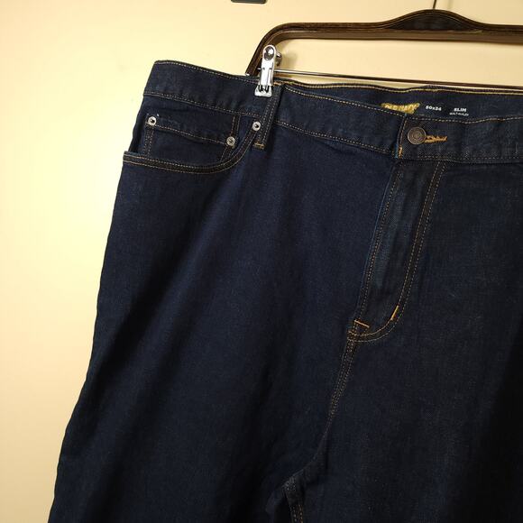 Old Navy Slim Built-In-Flex Jeans For Men Size 50x34 - Picture 4 of 11